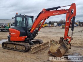 2017 Kubota U55-4 Mini Excavators For Auction: Leeds – 5th, 6th, 7th & 8th March 2025 @ 8:00am full