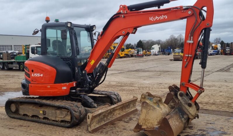 2017 Kubota U55-4 Mini Excavators For Auction: Leeds – 5th, 6th, 7th & 8th March 2025 @ 8:00am full