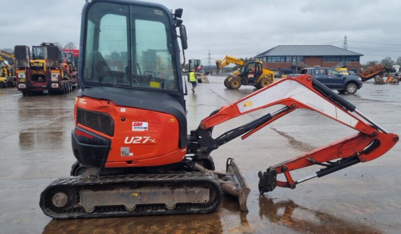 2016 Kubota U27-4 Mini Excavators For Auction: Leeds – 5th, 6th, 7th & 8th March 2025 @ 8:00am full