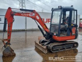 2014 Kubota KX61-3 Mini Excavators For Auction: Leeds – 5th, 6th, 7th & 8th March 2025 @ 8:00am