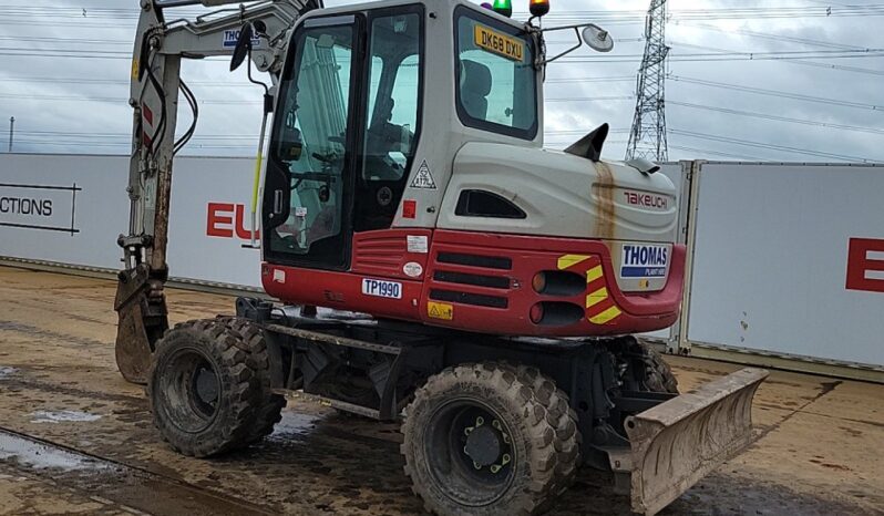 2018 Takeuchi TB295W Wheeled Excavators For Auction: Leeds – 5th, 6th, 7th & 8th March 2025 @ 8:00am full