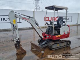 2021 Takeuchi TB216 Mini Excavators For Auction: Leeds – 5th, 6th, 7th & 8th March 2025 @ 8:00am