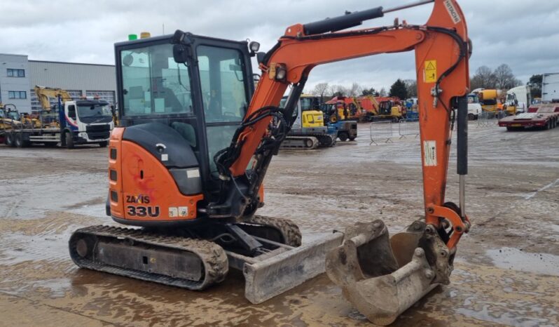 2018 Hitachi ZX33U-5A CLR Mini Excavators For Auction: Leeds – 5th, 6th, 7th & 8th March 2025 @ 8:00am full