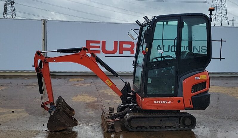 2017 Kubota KX016-4 Mini Excavators For Auction: Leeds – 5th, 6th, 7th & 8th March 2025 @ 8:00am full