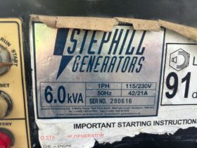 1 STEPHILL 6KVA TROLLEY GENERATOR For Auction on 2025-03-18 For Auction on 2025-03-18 full