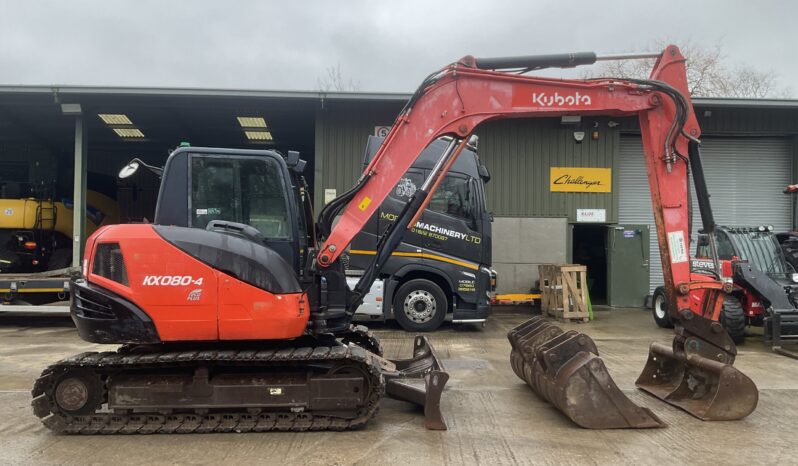 KUBOTA KX080-4 full