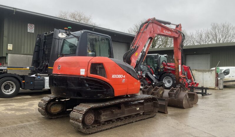 KUBOTA KX080-4 full