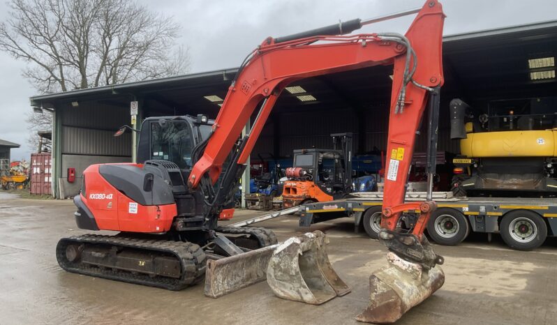 KUBOTA KX080-4A full