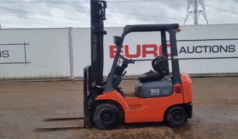 Toyota 02-7FDF15 Forklifts For Auction: Leeds – 5th, 6th, 7th & 8th March 2025 @ 8:00am full