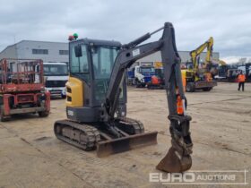 2017 Volvo ECR25D Mini Excavators For Auction: Leeds – 5th, 6th, 7th & 8th March 2025 @ 8:00am full