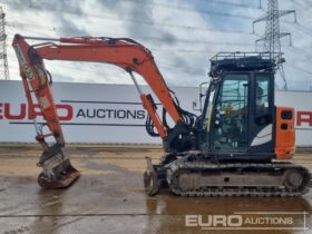 2018 Hitachi ZX85USB-5A 6 Ton+ Excavators For Auction: Leeds – 5th, 6th, 7th & 8th March 2025 @ 8:00am full