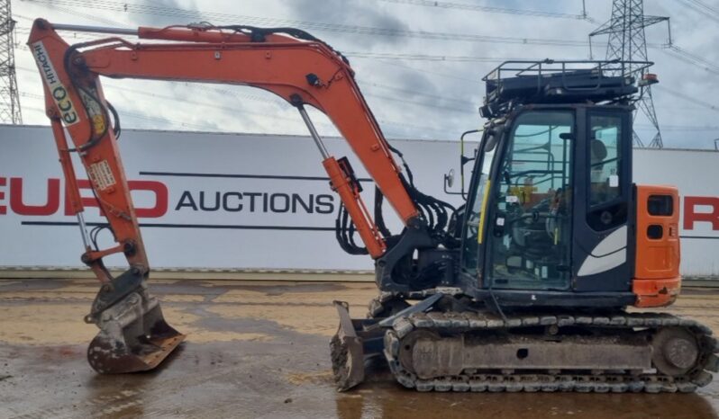 2018 Hitachi ZX85USB-5A 6 Ton+ Excavators For Auction: Leeds – 5th, 6th, 7th & 8th March 2025 @ 8:00am full