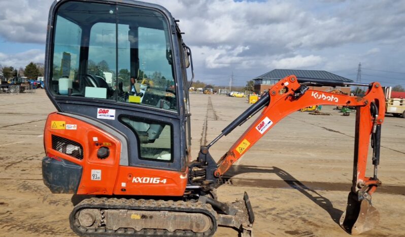 2017 Kubota KX016-4 Mini Excavators For Auction: Leeds – 5th, 6th, 7th & 8th March 2025 @ 8:00am full