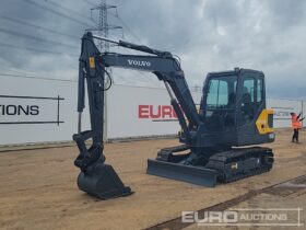 2017 Volvo EC55D Mini Excavators For Auction: Leeds – 5th, 6th, 7th & 8th March 2025 @ 8:00am