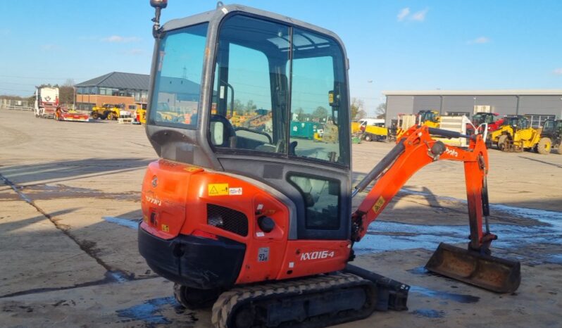 2016 Kubota KX016-4 Mini Excavators For Auction: Leeds – 5th, 6th, 7th & 8th March 2025 @ 8:00am full