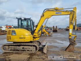 2019 Komatsu PC80MR-5 6 Ton+ Excavators For Auction: Leeds – 5th, 6th, 7th & 8th March 2025 @ 8:00am full