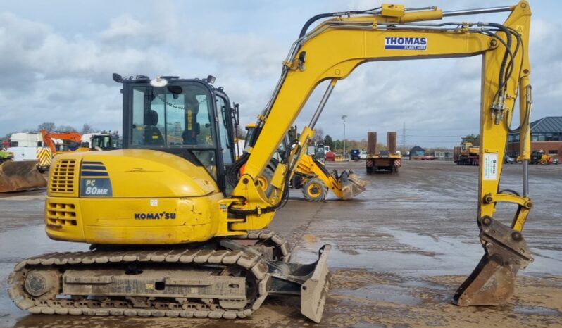 2019 Komatsu PC80MR-5 6 Ton+ Excavators For Auction: Leeds – 5th, 6th, 7th & 8th March 2025 @ 8:00am full