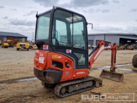 2016 Kubota KX016-4 Mini Excavators For Auction: Leeds – 5th, 6th, 7th & 8th March 2025 @ 8:00am full