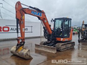 2020 Hitachi ZX65USB-6 CLR 6 Ton+ Excavators For Auction: Leeds – 5th, 6th, 7th & 8th March 2025 @ 8:00am