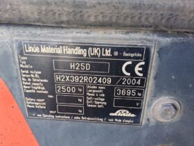 1 LINDE H25D FORKLIFT For Auction on 2025-02-26 For Auction on 2025-02-26 full