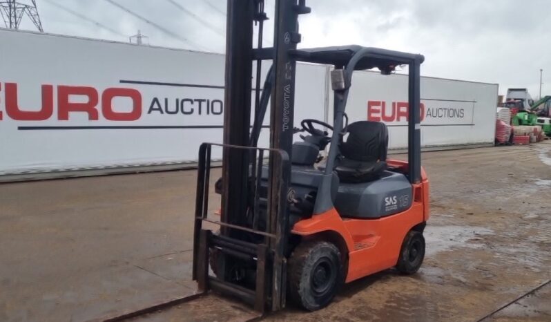 Toyota 02-7FDF15 Forklifts For Auction: Leeds – 5th, 6th, 7th & 8th March 2025 @ 8:00am