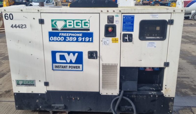 2019 Bruno G60 Generators For Auction: Leeds – 5th, 6th, 7th & 8th March 2025 @ 8:00am full