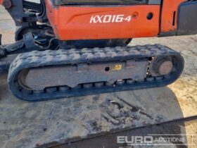 2017 Kubota KX016-4 Mini Excavators For Auction: Leeds – 5th, 6th, 7th & 8th March 2025 @ 8:00am full