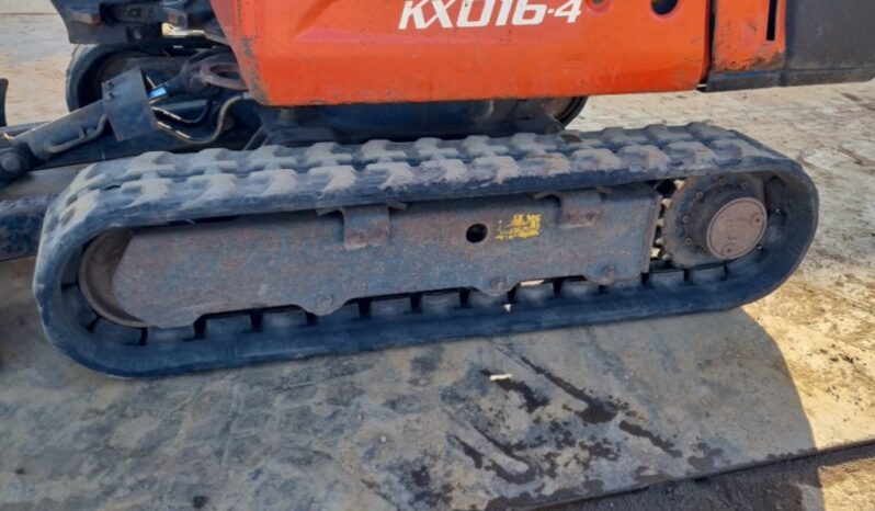 2017 Kubota KX016-4 Mini Excavators For Auction: Leeds – 5th, 6th, 7th & 8th March 2025 @ 8:00am full