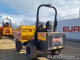 2018 Mecalac TA3 Site Dumpers For Auction: Leeds – 5th, 6th, 7th & 8th March 2025 @ 8:00am full