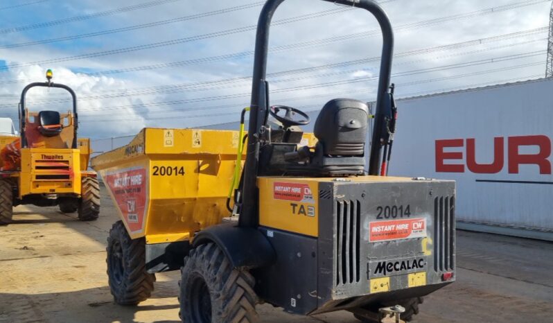 2018 Mecalac TA3 Site Dumpers For Auction: Leeds – 5th, 6th, 7th & 8th March 2025 @ 8:00am full