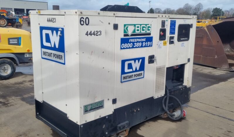 2019 Bruno G60 Generators For Auction: Leeds – 5th, 6th, 7th & 8th March 2025 @ 8:00am