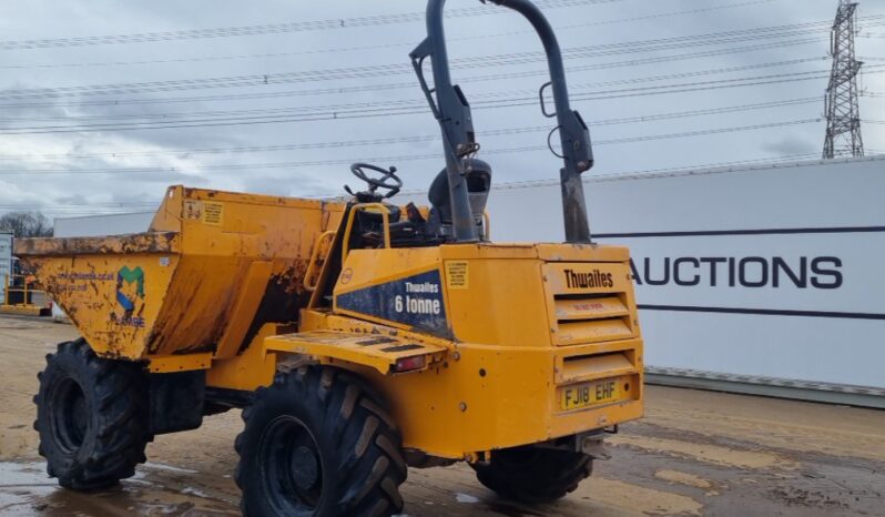 2018 Thwaites 6 Ton Site Dumpers For Auction: Leeds – 5th, 6th, 7th & 8th March 2025 @ 8:00am full