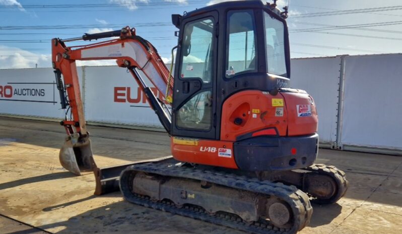 2015 Kubota U48-4 Mini Excavators For Auction: Leeds – 5th, 6th, 7th & 8th March 2025 @ 8:00am full