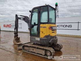 2017 Volvo ECR25D Mini Excavators For Auction: Leeds – 5th, 6th, 7th & 8th March 2025 @ 8:00am full