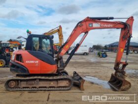 2018 Kubota KX080-4A 6 Ton+ Excavators For Auction: Leeds – 5th, 6th, 7th & 8th March 2025 @ 8:00am full