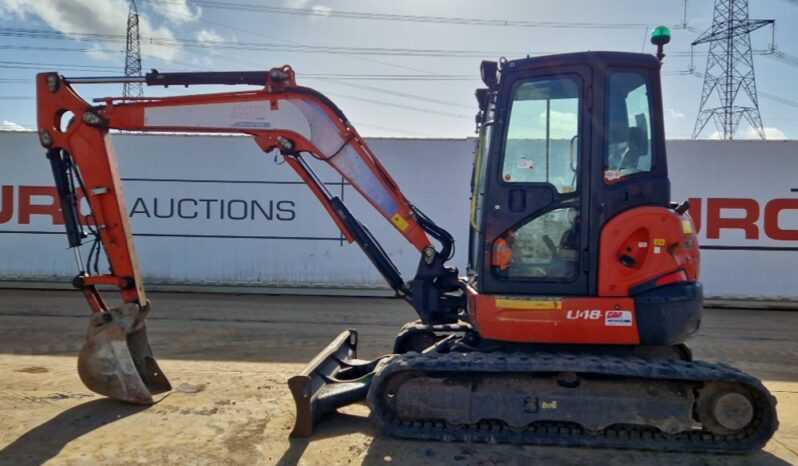 2015 Kubota U48-4 Mini Excavators For Auction: Leeds – 5th, 6th, 7th & 8th March 2025 @ 8:00am full