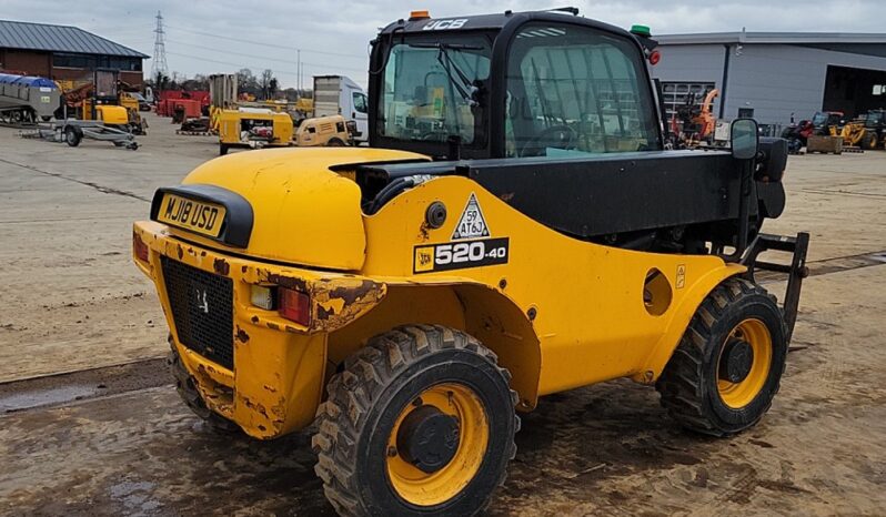 2018 JCB 520-40 Telehandlers For Auction: Leeds – 5th, 6th, 7th & 8th March 2025 @ 8:00am full