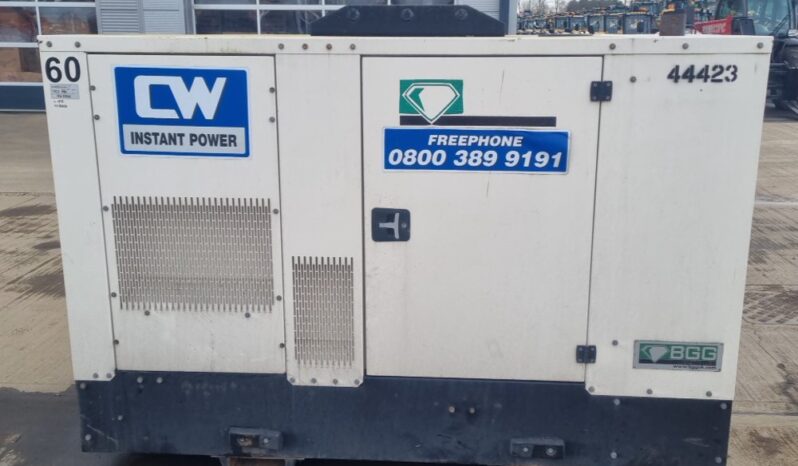 2019 Bruno G60 Generators For Auction: Leeds – 5th, 6th, 7th & 8th March 2025 @ 8:00am full