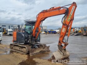 2018 Hitachi ZX85USB-5A 6 Ton+ Excavators For Auction: Leeds – 5th, 6th, 7th & 8th March 2025 @ 8:00am full