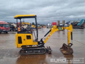 2020 JCB 16C-1 Mini Excavators For Auction: Leeds – 5th, 6th, 7th & 8th March 2025 @ 8:00am full