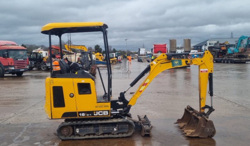 2020 JCB 16C-1 Mini Excavators For Auction: Leeds – 5th, 6th, 7th & 8th March 2025 @ 8:00am full