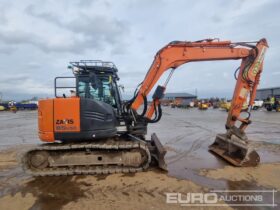 2018 Hitachi ZX85USB-5A 6 Ton+ Excavators For Auction: Leeds – 5th, 6th, 7th & 8th March 2025 @ 8:00am full