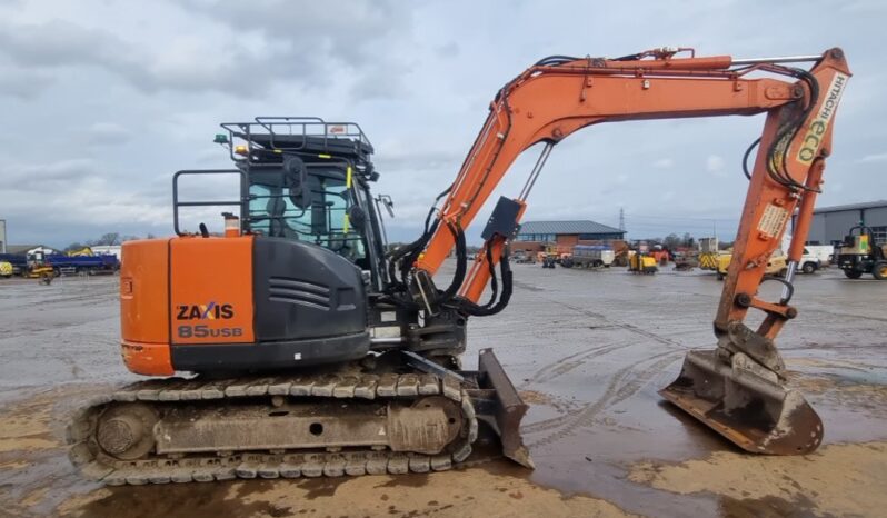 2018 Hitachi ZX85USB-5A 6 Ton+ Excavators For Auction: Leeds – 5th, 6th, 7th & 8th March 2025 @ 8:00am full