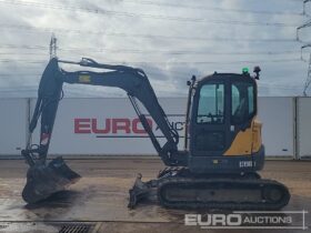 2019 Volvo ECR58D Mini Excavators For Auction: Leeds – 5th, 6th, 7th & 8th March 2025 @ 8:00am full