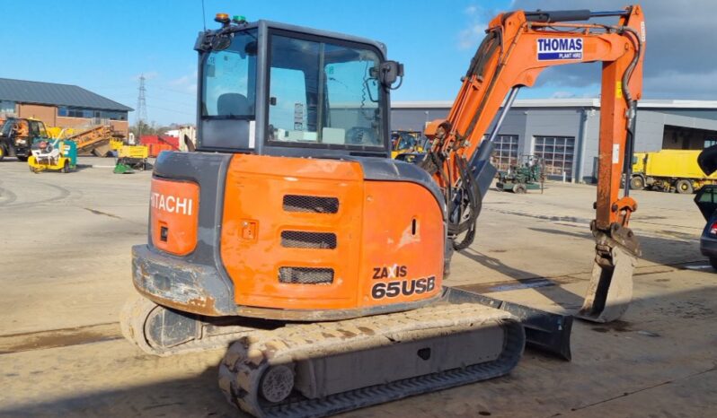 2017 Hitachi ZX65USB-5A CLP 6 Ton+ Excavators For Auction: Leeds – 5th, 6th, 7th & 8th March 2025 @ 8:00am full