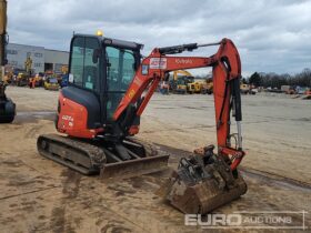 2017 Kubota U27-4 Mini Excavators For Auction: Leeds – 5th, 6th, 7th & 8th March 2025 @ 8:00am full