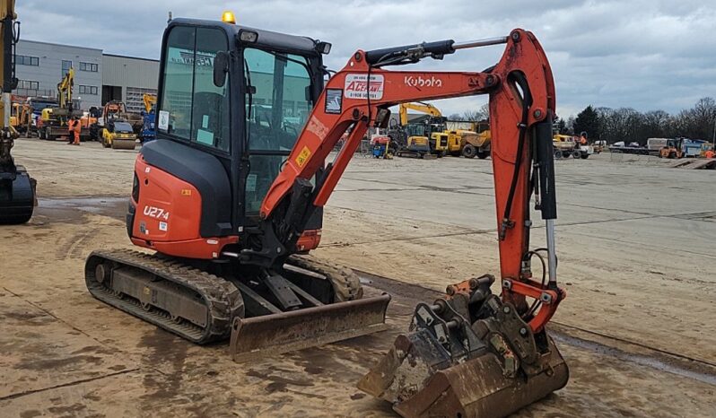 2017 Kubota U27-4 Mini Excavators For Auction: Leeds – 5th, 6th, 7th & 8th March 2025 @ 8:00am full