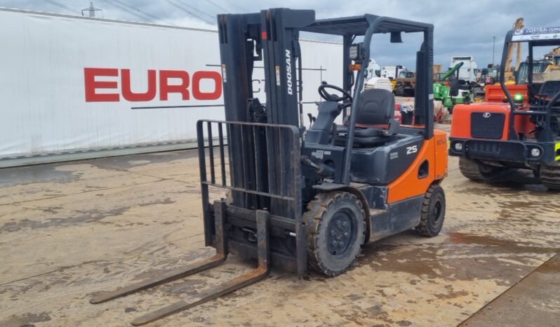 2015 Doosan D25S-7 Forklifts For Auction: Leeds – 5th, 6th, 7th & 8th March 2025 @ 8:00am