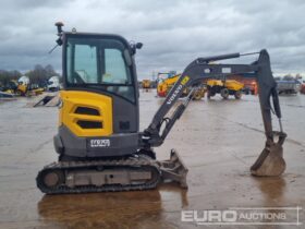 2017 Volvo ECR25D Mini Excavators For Auction: Leeds – 5th, 6th, 7th & 8th March 2025 @ 8:00am full