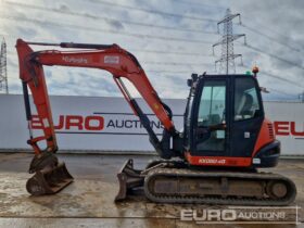 2017 Kubota KX080-4A 6 Ton+ Excavators For Auction: Leeds – 5th, 6th, 7th & 8th March 2025 @ 8:00am full